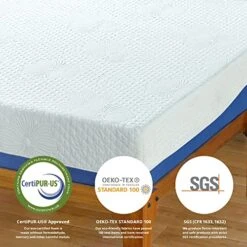 Aquarius 10-Inch Memory Foam Mattress Blue Queen -Delta Children Shop 51tkty09vcL