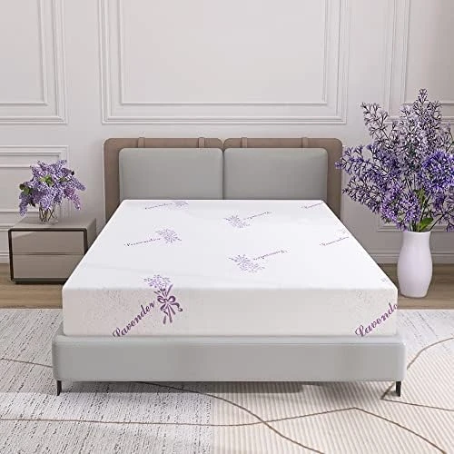 8 Inch Twin Memory Foam Mattress,Cooling Lavender Mattress In A Box,Medium-Firm Mattress Made In USA,Pressure Relief & Temperature Regulation,Fiberglass-Free,CertiPUR-US Certified 17 8 Inch Twin Memory Foam Mattress,Cooling Lavender Mattress In A Box,Medium-Firm Mattress Made In USA,Pressure Relief & Temperature Regulation,Fiberglass-Free,CertiPUR-US Certified - Image 15