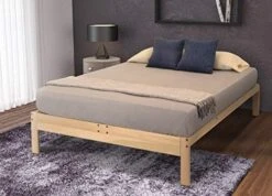 Nomad Platform Natural Poplar Bed - Queen -Delta Children Shop 51vkYxebteL. AC 3