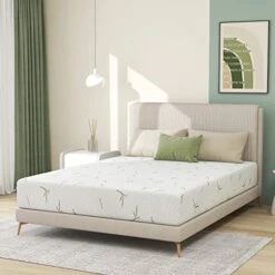 WOod-it Queen Mattresses, Memory Foam Mattress Queen Size Bed In A Box Cooling Gel Medium Firm CertiPUR-US (10 Inch) -Delta Children Shop 51xBiJrSD4L