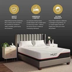 12 Inch King Mattress, Manchester United Memory Foam Mattress In A Box Made In USA, Medium Plush, CertiPUR-US Certified -Delta Children Shop 51xOQhlu98L