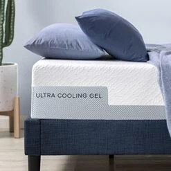 INUS 12 Inch Ultra Cooling Gel Memory Foam Mattress / Cool-to-Touch Soft Knit Cover / Pressure Relieving / CertiPUR-US Certified / Bed-in-a-Box / All-New / Made In USA, Queen 24 INUS 12 Inch Ultra Cooling Gel Memory Foam Mattress / Cool-to-Touch Soft Knit Cover / Pressure Relieving / CertiPUR-US Certified / Bed-in-a-Box / All-New / Made In USA, Queen -Delta Children Shop 51xoPD9EsL. AC 2