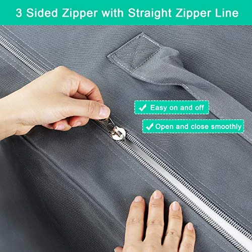 Carry Case For Tri-Fold Mattress 4-6 Inch Twin, Foldable Memory Foam Mattress Case, Sturdy Carrying Bag For 4-6 Inch Twin Trifold Matress, Portable Twin Mattress Storage Bag With 3 Handles 6 Carry Case For Tri-Fold Mattress 4-6 Inch Twin, Foldable Memory Foam Mattress Case, Sturdy Carrying Bag For 4-6 Inch Twin Trifold Matress, Portable Twin Mattress Storage Bag With 3 Handles - Image 4