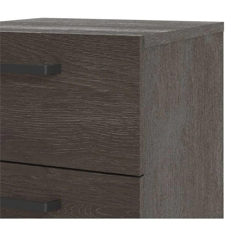 2 Piece Bedroom Set With 8 Drawer Dresser And Nightstand In Dark Chocolate 9 2 Piece Bedroom Set With 8 Drawer Dresser And Nightstand In Dark Chocolate - Image 7