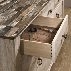 Amerland Contemporary White Wash Finish 6-Piece Bedroom Set, 14 Amerland Contemporary White Wash Finish 6-Piece Bedroom Set, -Delta Children Shop 61f3iQuJKLL